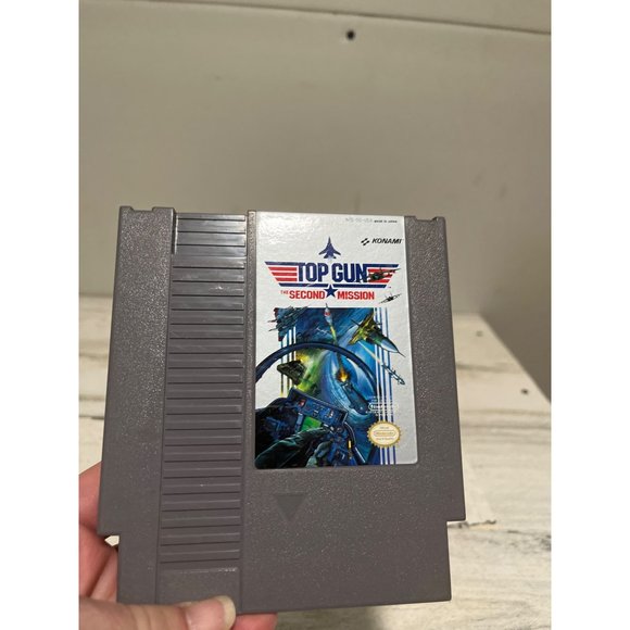 Top Gun The Second Mission NES game circa 1985 - Picture 1 of 2